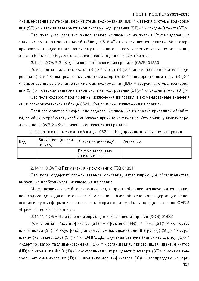 ГОСТ Р ИСО/HL 7 27931-2015, страница 164